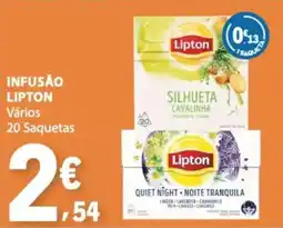 E.Leclerc Infusão Lipton Vários promoção