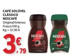 E.Leclerc Café solúvel clássico nescafé original/intenso promoção
