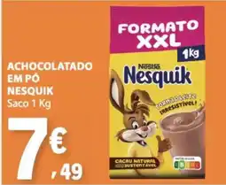 E.Leclerc Achocolatado em pó nesquik promoção