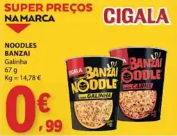 E.Leclerc Cigala noodles banzai galinha promoção