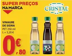 E.Leclerc vinagre de sidra cristal promoção