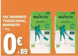 E.Leclerc sal marinho tradicional marnoto promoção