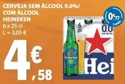 E.Leclerc Cerveja sem álcool heineken promoção