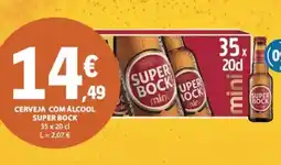 E.Leclerc Cerveja com álcool super bock promoção
