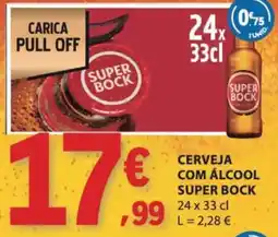 E.Leclerc Cerveja com álcool super bock promoção