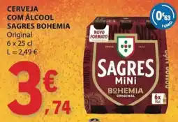 E.Leclerc sagres mini bohemia original promoção