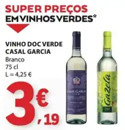 E.Leclerc vinho doc verde casal garcia promoção
