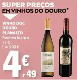 E.Leclerc vinho doc douro planalto reserva branco promoção