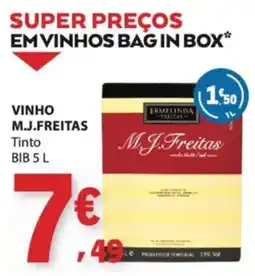 E.Leclerc vinho m.j.freitas promoção
