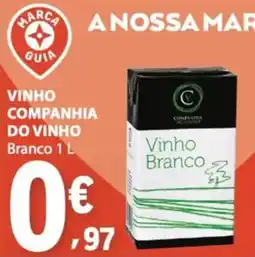 E.Leclerc Vinho Companhia do Vinho Branco promoção