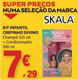 E.Leclerc kit infantil crepinho divino skala promoção