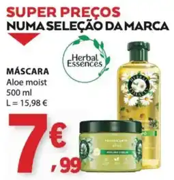 E.Leclerc Máscara aloe moist herbal essences promoção