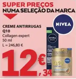 E.Leclerc creme antirrugas q10 promoção