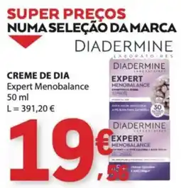 E.Leclerc Diadermine creme de dia expert menobalance promoção