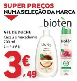 E.Leclerc Gel de duche bioten promoção