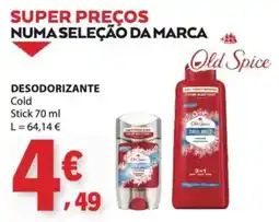 E.Leclerc Old Spice desodorante cold stick promoção