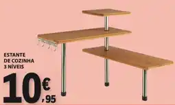 E.Leclerc Estante de cozinha 3 níveis promoção