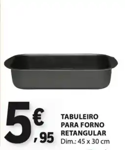 E.Leclerc tabuleiro para forno retangular promoção
