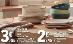 E.Leclerc prato homeside mod.: sesamo raso promoção