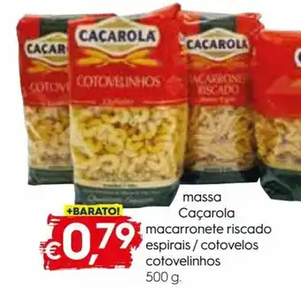 Bolama Massa Caçarola Macarronete Riscado Espirais/Cotovelos Cotovelinhos 500g promoção