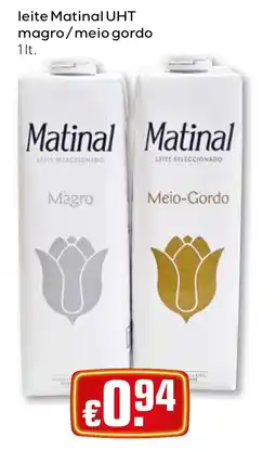 Bolama Matinal leite selecionado magro/meio gordo promoção