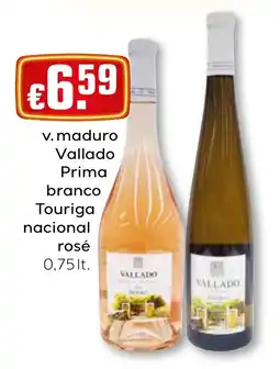 Bolama v. maduro vallado prima branco touriga nacional rosé promoção