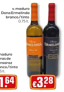 Bolama v. maduro dona ermelinda branco/tinto promoção