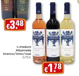 Bolama v. maduro albarrada branco/tinto/rosé promoção