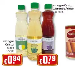 Bolama vinagre cristal sidra promoção