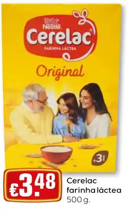 Bolama Cerelac farinha láctea promoção