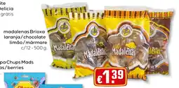 Bolama madalenas brioxa laranja/chocolate limão/mármore promoção