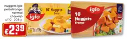 Bolama nuggets iglo peito frango normal c/queijo promoção