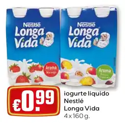 Bolama iogurte líquido Nestlé Longa Vida promoção
