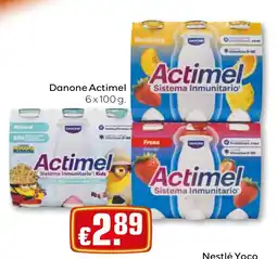 Bolama Danone Actimel promoção