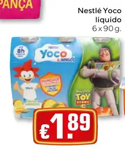 Bolama Nestlé Yoco líquido promoção