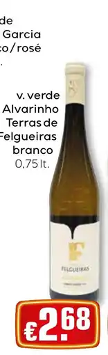 Bolama v. verde alvarinho terras de felgueiras branco promoção