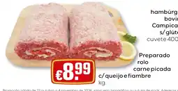 Bolama hambúrguer bovino campina s/glúten promoção
