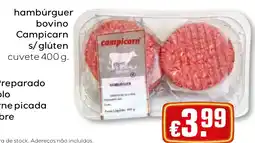 Bolama hambúrguer bovino campicarn s/glúten promoção