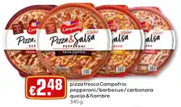 Bolama pizza fresca campofrio pepperoni/barbecue/carbonara queijo & fiambre promoção