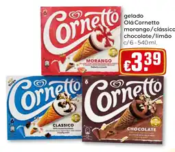 Bolama Olá Cornetto promoção