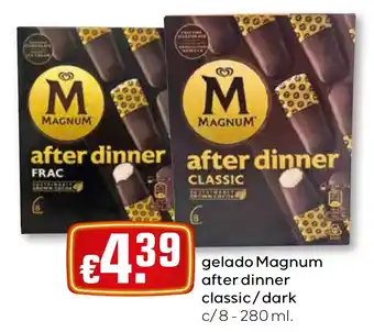 Gelado magnum after dinner classic/dark