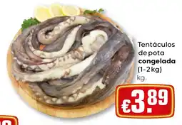 Bolama Tentáculos de pota congelada promoção