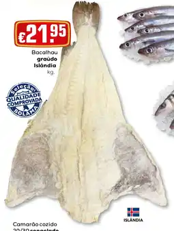 Bolama Bacalhau graúdo Islândia promoção