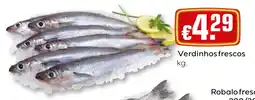 Bolama Verdinhos frescos promoção