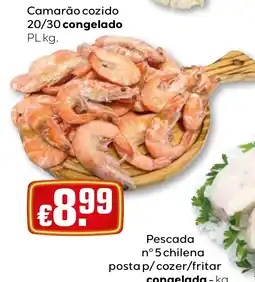 Bolama Camarão cozido promoção