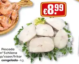 Bolama Pescada n° 5 chilena promoção