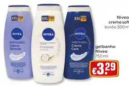 Bolama Nivea gel banho promoção