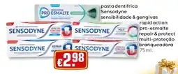 Bolama pasta dentífrica sensodyne sensibilidade & gengivas promoção