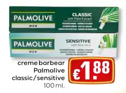 Bolama creme barbear palmolive classic/sensitive promoção