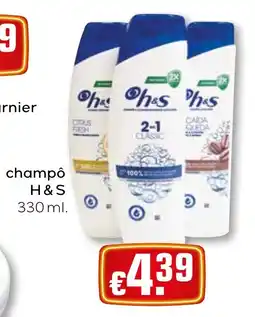 Bolama champô h&s promoção